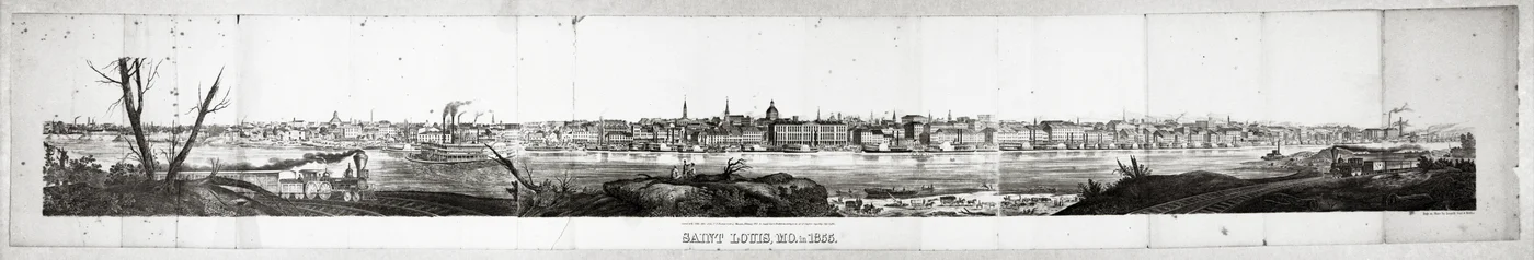Saint Louis, MO. W 1855 r